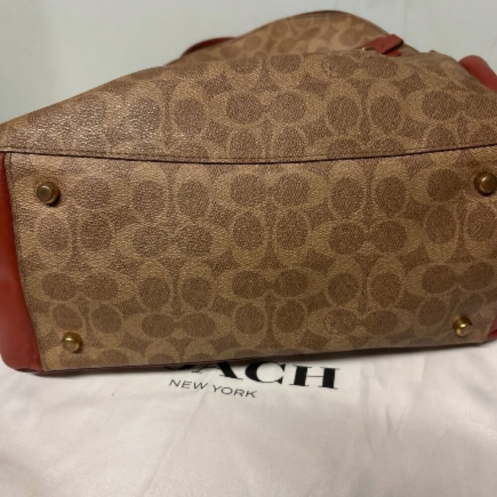 Coach Brown large Diaper Bag - Picture 5 of 13